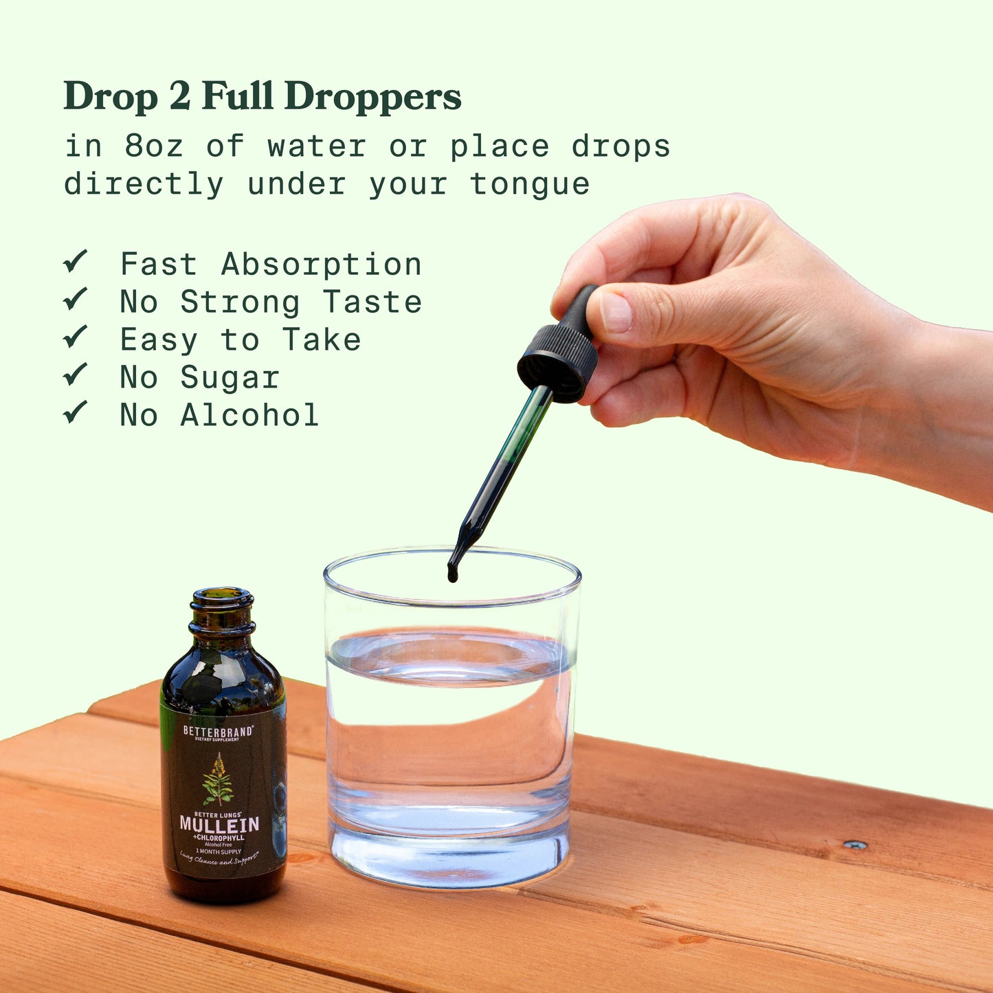 BetterLungs®  Mullein + Chlorophyll